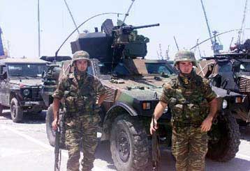 Επιστρέφει από την ΠΓΔΜ η ελληνική δύναμη που συμμετείχε στην «Απαραίτητη Συγκομιδή»