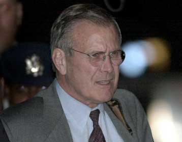 Περιοδεία Ράμσφελντ στη Μέση Ανατολή προς αναζήτηση συμμάχων