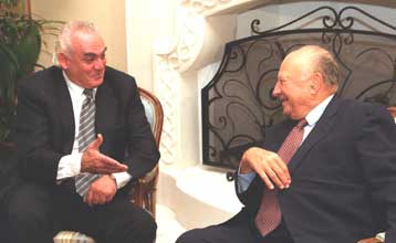 Για την ενταξιακή πορεία και το Κυπριακό συζήτησαν Τσοχατζόπουλος – Κληρίδης