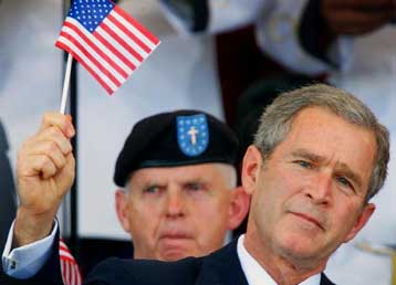 Η Αμερική δεν θα ξεχάσει τα θύματα της 11ης Σεπτεμβρίου, υπογράμμισε ο Τζορτζ Ο. Μπους