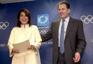 Πιο «πράσινη» η Αθήνα το 2004 υπόσχονται ο Κ.Λαλιώτης και η Γ.Αγγελοπούλου