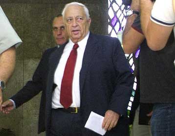 Λύση στο Παλαιστινιακό θα παρουσιάσει στον Μπους ο Σαρόν, σύμφωνα με το Foreign Report