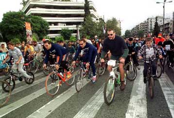 Την Κυριακή ο ετήσιος ποδηλατικός γύρος της Αθήνας