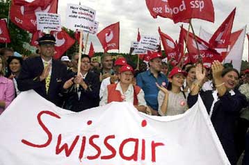 Η κυβέρνηση της Ελβετίας ανακοινώνει τις αποφάσεις της για το μέλλον της Swissair