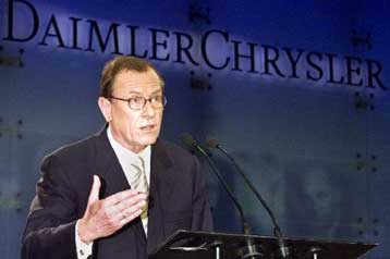 Κατά 13% υποχώρησαν τα κέρδη της DaimlerChrysler το τρίτο τρίμηνο