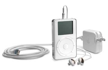 Η Apple παρουσίασε το iPod, μια φορητή συσκευή αναπαραγωγής αρχείων μουσικής