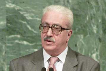 Για επερχόμενες πολεμικές επιχειρήσεις και στο Ιράκ μιλά ο Ταρέκ Αζίζ