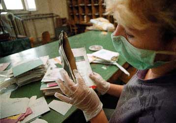 Ταχυδρομική υπάλληλος στο Νιου Τζέρσεϊ πάσχει από τη νόσο του άνθρακα