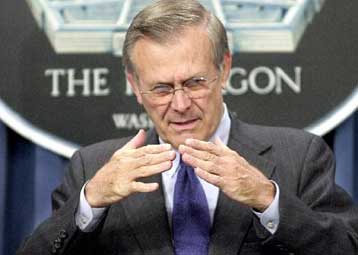 Τρομοκρατία και NMD στο επίκεντρο των νέων επαφών του Ράμσφελντ σε Ρωσία και Ασία