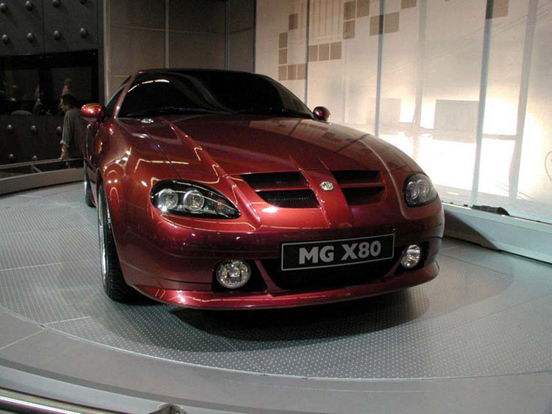 Στη Βρετανία η κατασκευή του MG X80