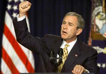 Την ποινικοποίηση της χρήσης των βιολογικών όπλων ζήτησε ο Μπους