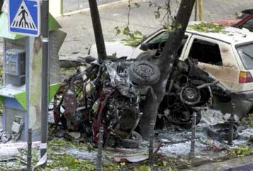 Τουλάχιστον 50 τραυματίες από έκρηξη παγιδευμένου αυτοκινήτου στη Μαδρίτη