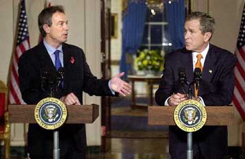 Να πιέσει για λύση στο Μεσανατολικό ζήτησε από την Ουάσινγκτον ο Τόνι Μπλερ