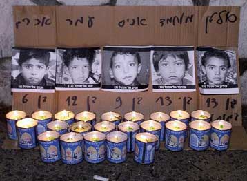 Βόμβα του ισραηλινού στρατού σκότωσε τους πέντε μικρούς Παλαιστίνιους