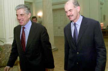 Συνάντηση εφ όλης της ύλης Γ.Παπανδρέου-Γ.Παπαντωνίου