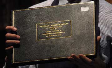 Παρτιτούρα του Μότσαρτ από τους «Γάμους του Φίγκαρο» πωλείται από τους Sothebys