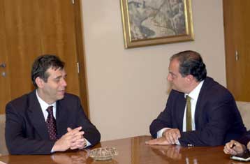 Συνάντηση του προέδρου της ΝΔ με τον Βόισλαβ Κοστούνιτσα