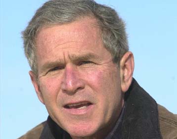 Η μάχη κατά της τρομοκρατίας πρώτη προτεραιότητα του Μπους για το 2002