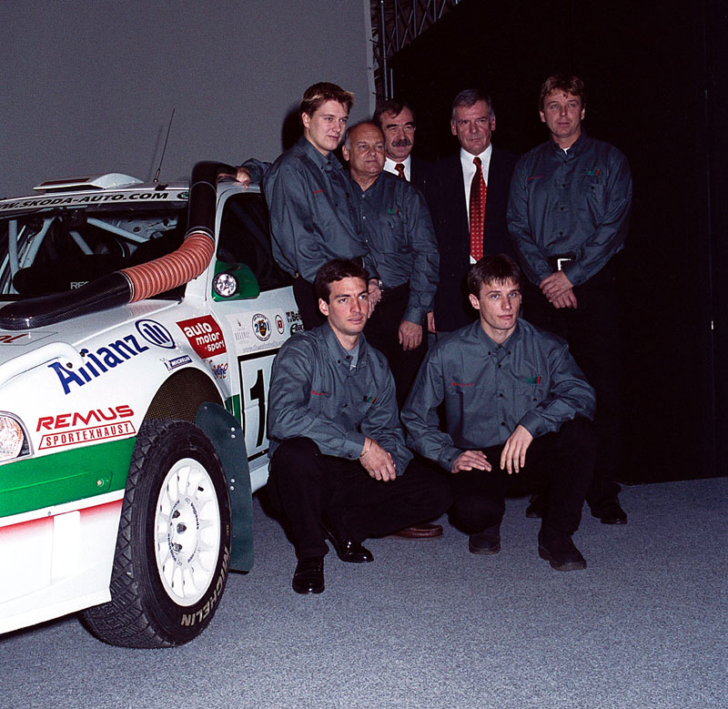 Π. Πρωτάθλημα Ράλι (WRC): Ο S.Blomqvist το τέταρτο μέλος στην ομάδα της Skoda το 2002