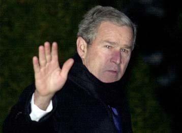 Αυστηρή προειδοποίηση Μπους προς το Ιράν για την τρομοκρατία