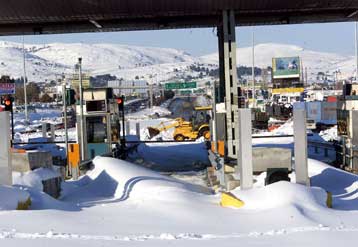 Έκρηξη σημειώθηκε τη Δευτέρα στα διόδια των Αφιδνών