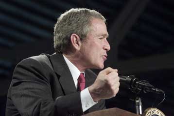 Την επιστροφή των επιθεωρητών του ΟΗΕ στη Βαγδάτη αξιώνει ο Τζορτζ Ο. Μπους