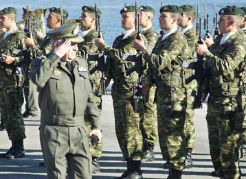 Ολοκληρώνεται η προετοιμασία της ελληνικής δύναμης για την αποστολή στο Αφγανιστάν