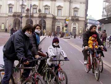 Σήμα κινδύνου για την ατμοσφαιρική ρύπανση από 60 πόλεις της Λομβαρδίας