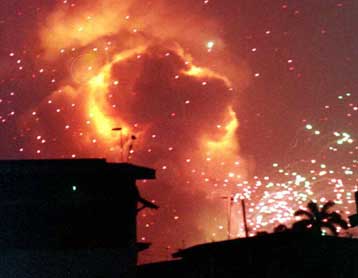 Τουλάχιστον 580 άτομα έχασαν τη ζωή τους από την πυρκαγιά στη Νιγηρία