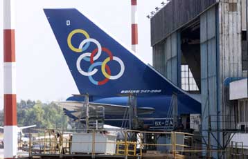 Απολύτως ασφαλή τα ανταλλακτικά των αεροσκαφών, διαβεβαιώνει η Ολυμπιακή Αεροπορία