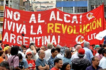 Εκατοντάδες άτομα διαδήλωσαν υπέρ της Αργεντινής στο Πόρτο Αλέγκρε