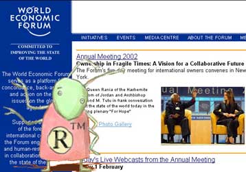 Χάκερ καταλύουν το δικτυακό τόπο του Παγκόσμιου Οικονομικού Φόρουμ