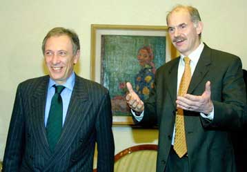 Συνάντηση Παπανδρέου – Τζεμ στον απόηχο της τουρκικής επιστολής