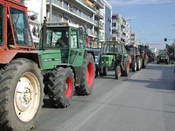 Αποφασίζει η συντονιστική επιτροπή των αγροτών για κάθοδο στην Αθήνα
