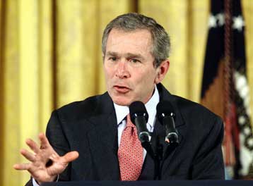 Ανοιχτό -αλλά… μυστικό- το ενδεχόμενο επίθεσης κατά του Ιράκ, δηλώνει ο Μπους