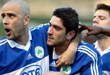 Με σκόρερ τoν Κωνσταντίνου, Παναθηναϊκός-Ακράτητος 1-0