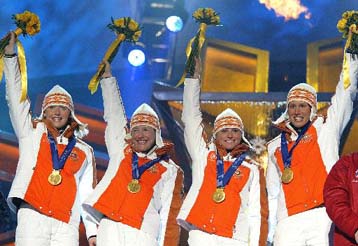 Την τιμητική τους είχαν οι Γερμανοί αθλητές στο Σολτ Λέικ Σίτι