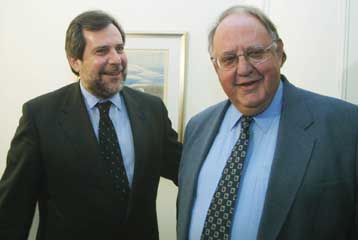 Τις προτάσεις και τις ιδέες του για την Αθήνα ανέπτυξε ο Θ.Πάγκαλος στον Χρ.Παπουτσή