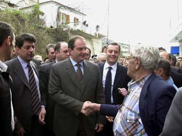 Πανικόβλητος και επικίνδυνος ο πρωθυπουργός, τόνισε από την Πρέβεζα ο πρόεδρος της ΝΔ