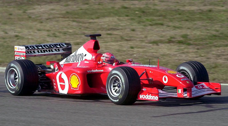 Κατέρριψε το ρεκόρ του Fiorano στην πρώτη του επαφή με την F2002 o M.Schumacher