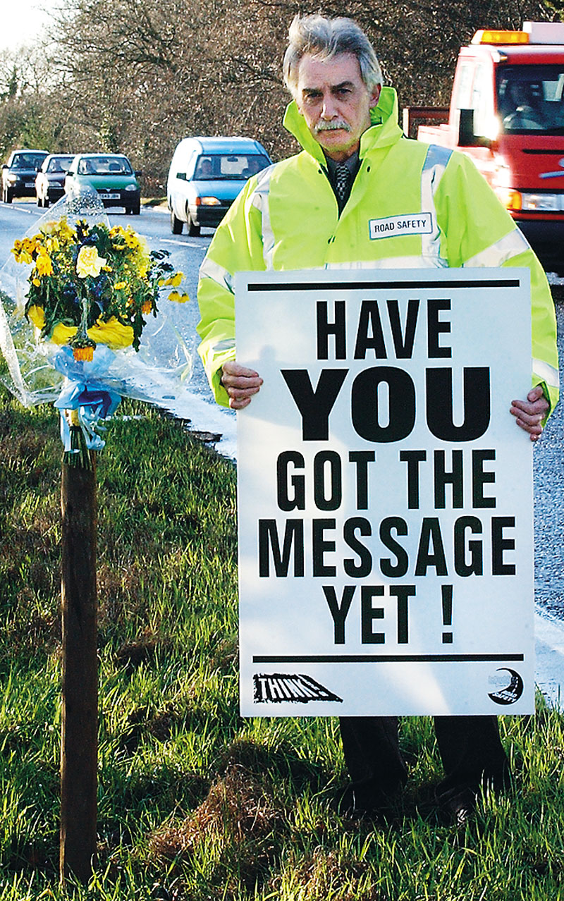 Λουλούδια επιστράτευσαν οι Βρετανοί για την αντιμετώπιση των τροχαίων ατυχημάτων