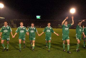 Γεμάτη αισιοδοξία αναχώρησε για το Οπόρτο τη Δευτέρα η αποστολή του Παναθηναϊκού