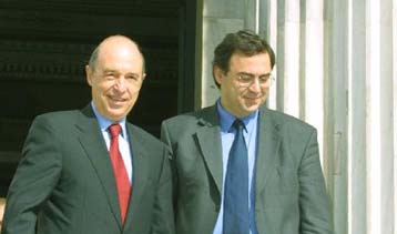 Για τη Σύνοδο Κορυφής της ΕΕ στη Βαρκελώνη συζήτησαν Σημίτης και Χριστοδουλάκης