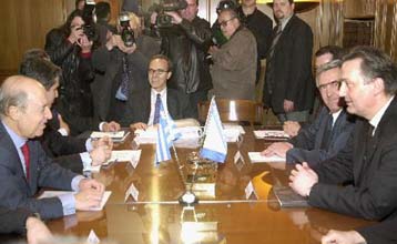 Με το Βόσνιο ομόλογό του συναντήθηκε την Τρίτη ο πρωθυπουργός