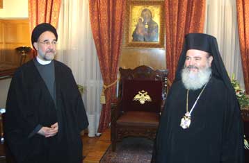 Οι θρησκείες στο σύγχρονο κόσμο στο επίκεντρο της συνάντησης Χριστόδουλου – Χαταμί