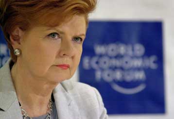 Στην Αθήνα από το βράδυ της Τρίτης η πρόεδρος της Λετονίας