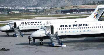 Αντιδρούν οι εργαζόμενοι της Ολυμπιακής Αεροπλοΐας στις περικοπές πτήσεων