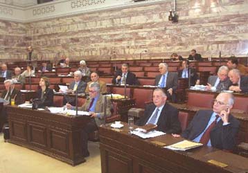 Επεισοδιακή συνεδρίαση της Επιτροπής Αμυνας και Εξωτερικών και αποχώρηση Βαρβιτσιώτη