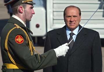 Οι διμερείς εμπορικές σχέσεις στο επίκεντρο των συνομιλιών Μπερλουσκόνι – Πούτιν