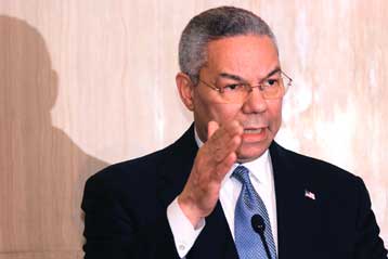 Ο Αμερικανός ΥΠΕΞ σκοπεύει να συναντηθεί με τον Γιασέρ Αραφάτ